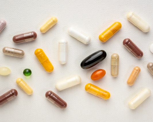Supplements in many shapes and colors