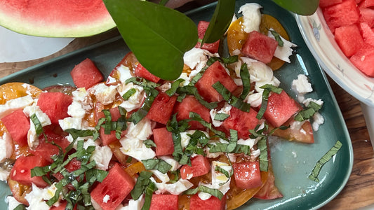 Summer Watermelon Caprese Salad