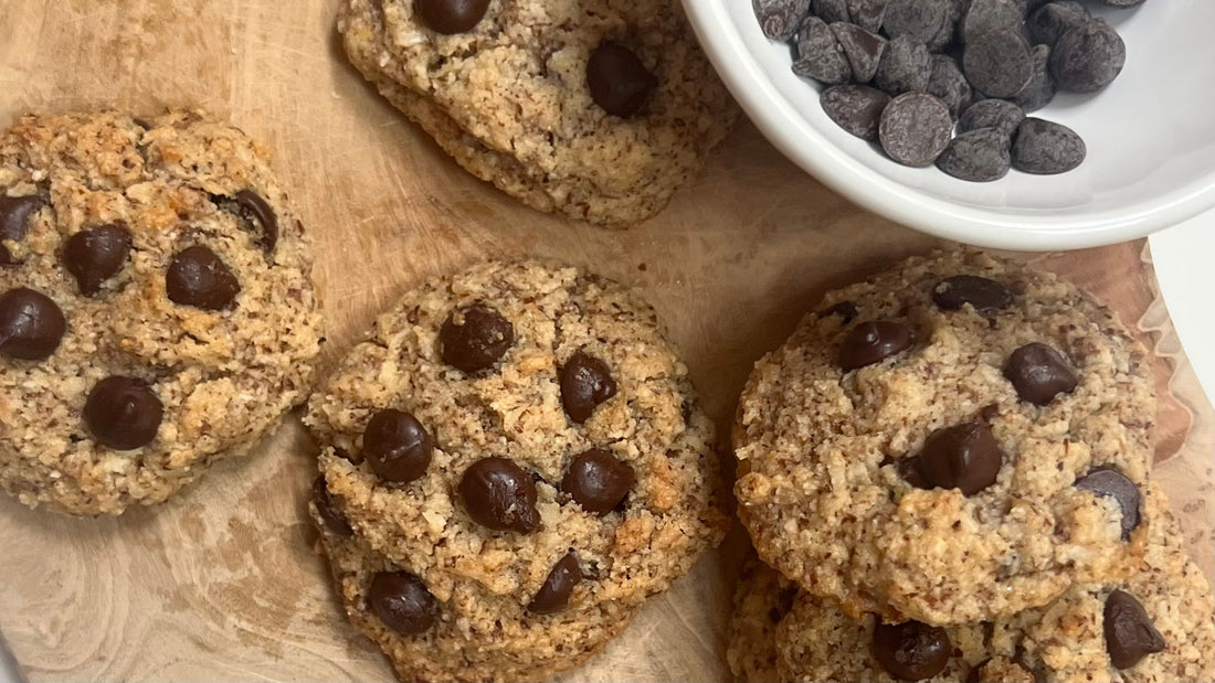 Whole Food Chocolate Chip Cookies
